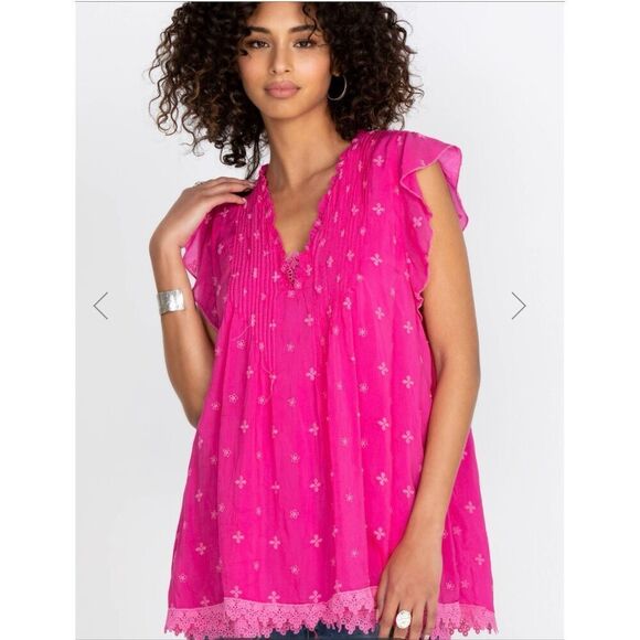 Johnny Was Tops - Jonny was‎ ANTHENA TUNIC size XS